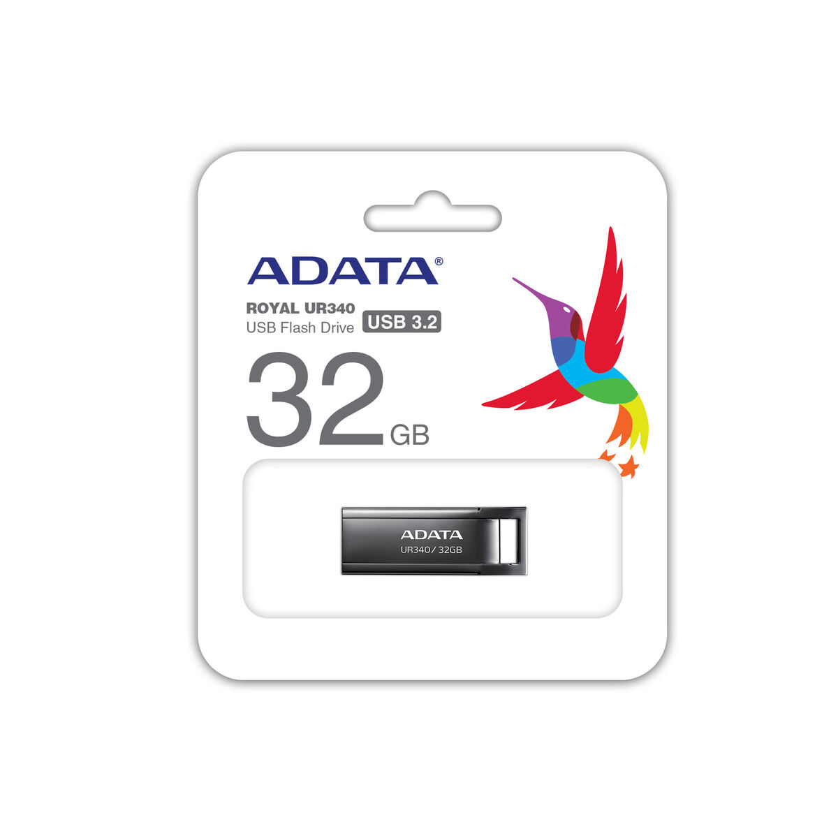 USB flash disk Adata UR340 32 GB Černý